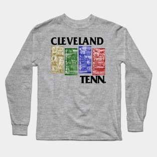 Cleveland, Tennessee - Black Flag Parody Long Sleeve T-Shirt